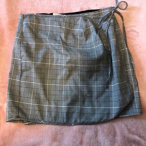 Plaid skirt